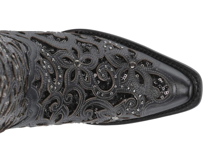 Сапоги Corral Boots A3752 в западном стиле с ковбойским каблуком и стразами