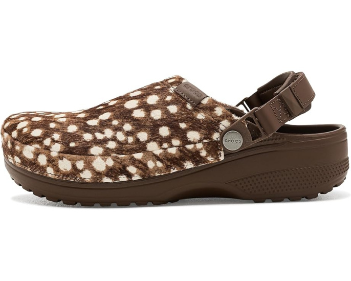 Сабо Crocs Crafted из пони с кожаным верхом