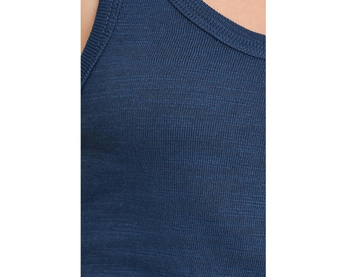 Платье-майка Sunwashed Slub от Faherty с вырезом лодочкой