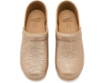 Клоги Dansko Professional из кожи Gold с пенной подошвой