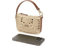 Madewell мини-сумка Straw Mini Pouch из соломки на плечо
