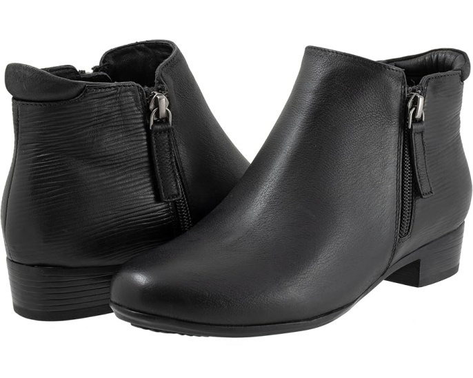 Ботинки Trotters Major Embossed с круглым носком и молнией