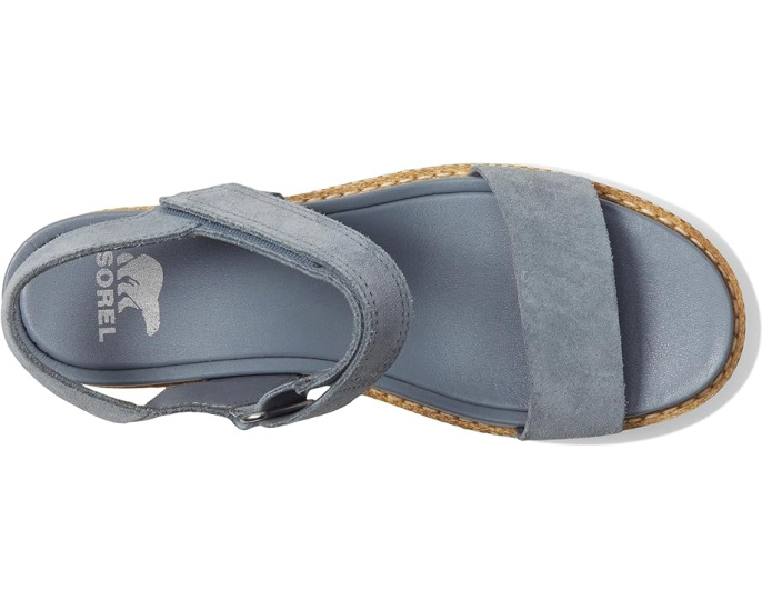 Сандалии SOREL Joanie Iv Y Strap Wedge с платформой и застежкой-липучкой