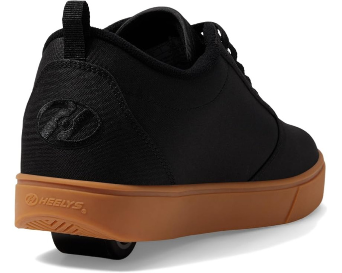 Кроссовки Heelys Pro 20 с колесиками, черно-серые