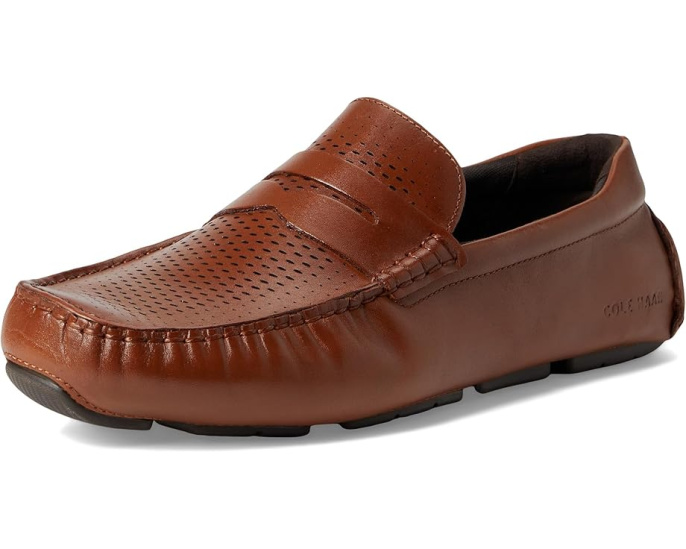 Мокасины Cole Haan Grand Laser Penny Driver с мягкой стелькой