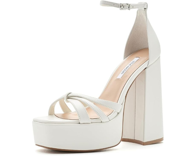 Сандалии Retro с принтом на устойчивом каблуке Steve Madden