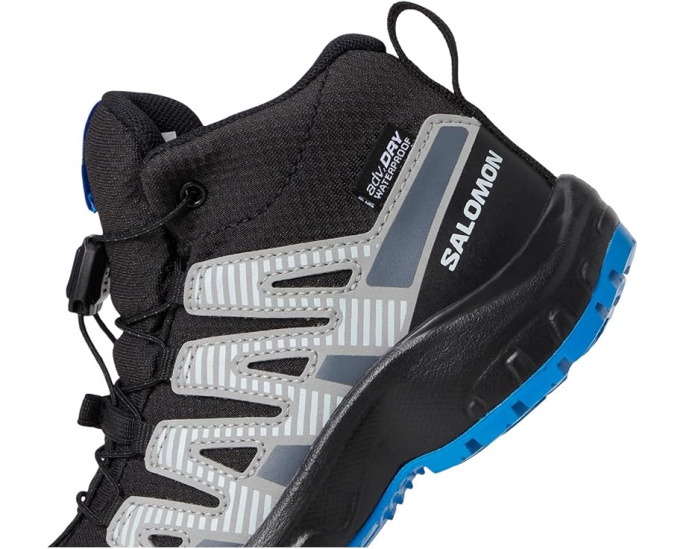 Водонепроницаемые кроссовки Salomon Xa Pro V8 Mid для детей с защитой от влаги