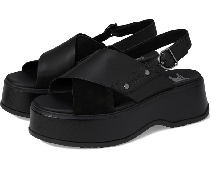 Сандалии SOREL Dayspring™ Crisscross на платформе с ремешком через щиколотку