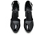 Лодочки Nine West Keela с блочным каблуком глянцевые лакированные черные