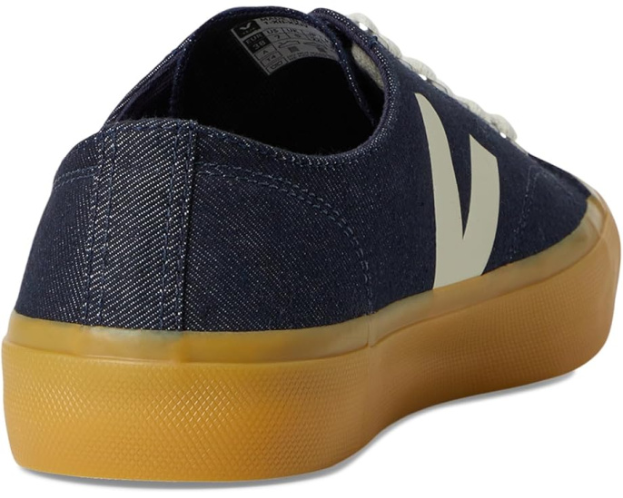 VEJA Wata II Low кроссовки из хлопка с контрастным логотипом
