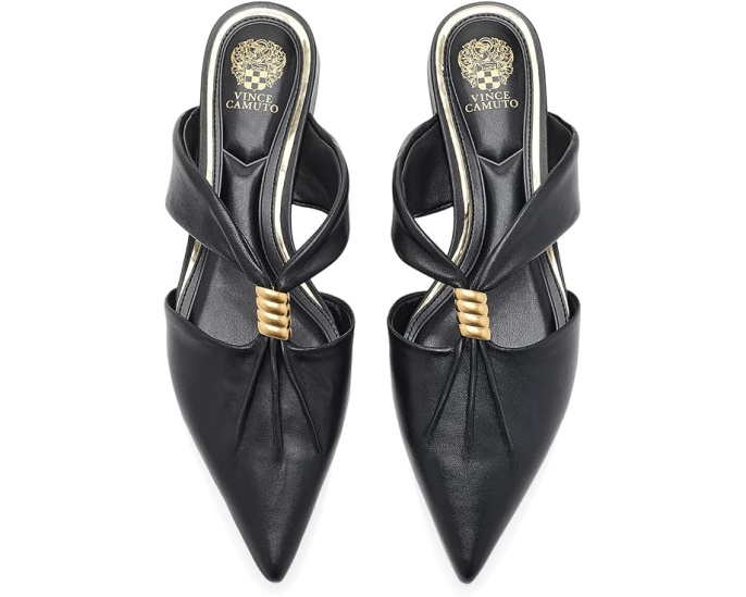 Мюли Vince Camuto Vanika Gathered на низком ходу