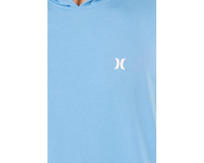 Футболка Hurley Hybrid Hooded Upf Long Sleeve с защитой UPF 50+ серая