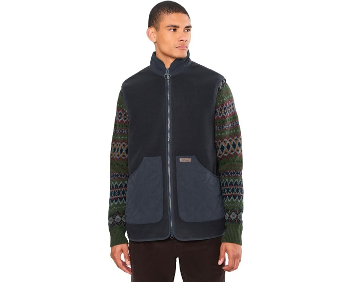 Barbour Lowich Fleece Gilet утепленный жилет из флиса
