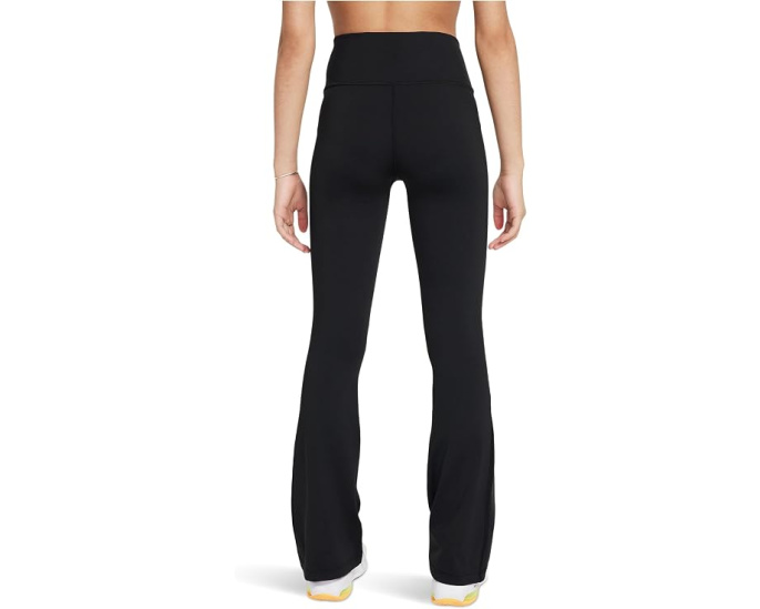 Леггинсы Nike One Dri-FIT Flared для девочек черные