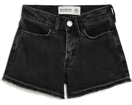 Высокие свободные джинсовые шорты High-Rise для детей от abercrombie kids