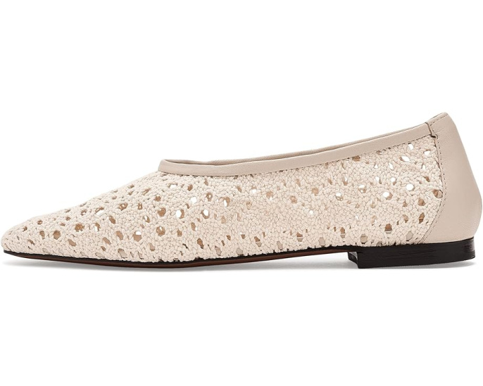 Балетки Sage Ballet Flat вязаные крючком Madewell