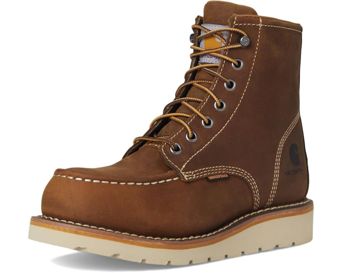 Ботинки Carhartt Wedge 6 дюймов водонепроницаемые со стальным мысом