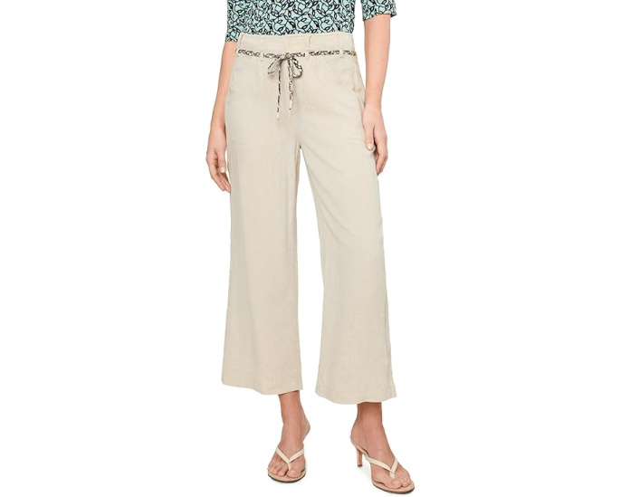 Брюки Eliot Wide Leg Rumba Linen с поясом NIC+ZOE