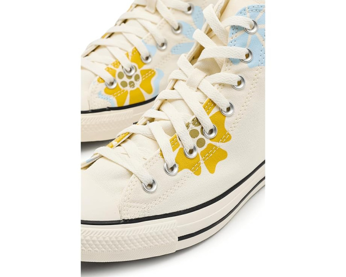 Кроссовки Converse Chuck Taylor All Star Retro Florals высокие с цветочным принтом