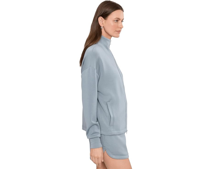 Ва́рли худи с молнией Arlene Zip Through Sweat оверсайз