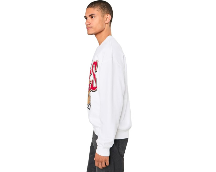 Свитшот San Francisco 49ers Conversion Crew Fleece Junk Food