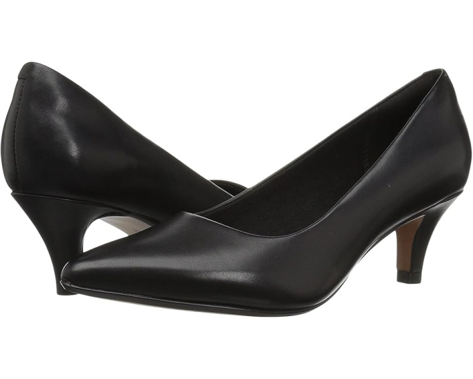 Лодочки Linvale Jerica с закрытым мысом и мягкой стелькой Clarks