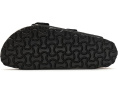 Биркенштоки Arizona Rivets из замши с клепками и пробковой стелькой