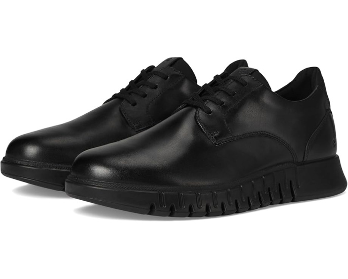 Кроссовки ECCO Gruuv Studio Plain Toe с кожаным верхом и съемными стельками