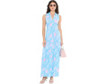 Макси-платье Riegan от Lilly Pulitzer с цветочным принтом