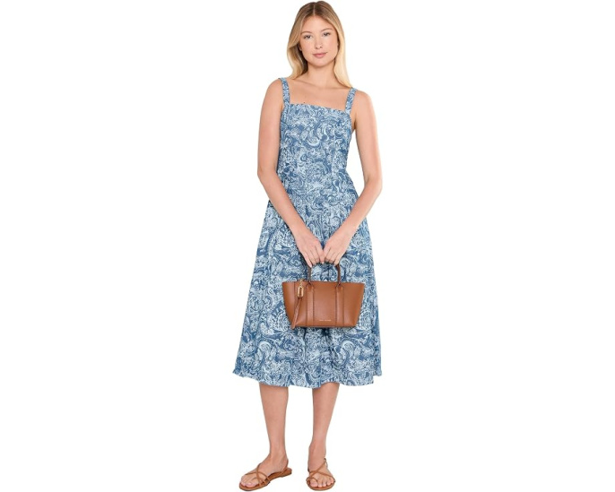 Платье миди Calloway от Lilly Pulitzer с принтом