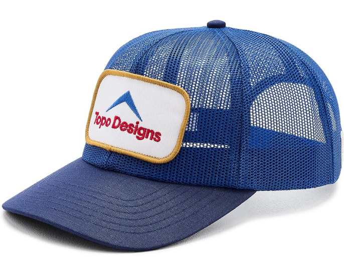Бейсболка Patch Mesh Trucker с сеткой и вышивкой от Topo Designs