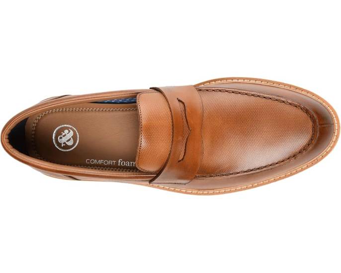 Thomas & Vine Лоферы Watkins Embossed Penny с тиснением