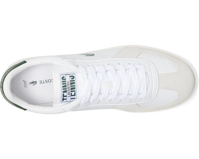 Кроссовки Lacoste Baseshot Pro с верхом из кожи и замши