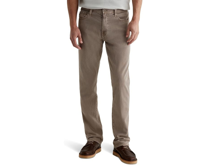 Джинсы AG Jeans Everett прямого slim кроя в цвете Sulfur Amber Dust