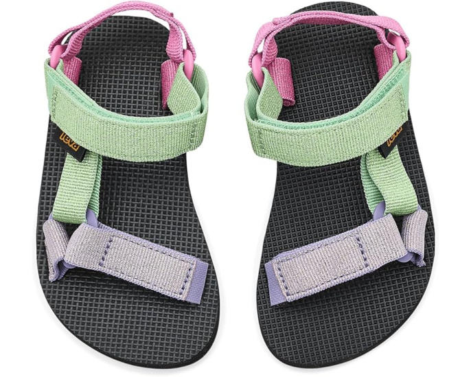 Детские сандалии Teva Original Universal Metallic с регулируемыми ремнями