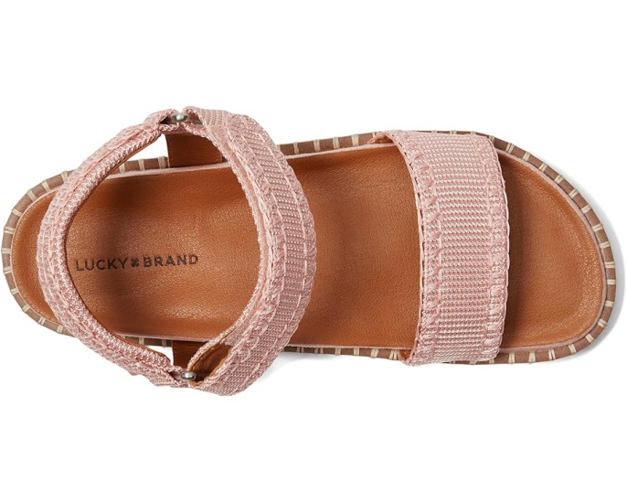 Сандалии Ullaniah Platform от Lucky Brand на платформе с регулируемым ремешком на липучке