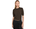 Джемпер Britney Cotton Pointelle Madewell с коротким рукавом