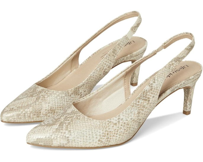 LifeStride Туфли-лодочки Annalise Slingback на шпильке с острым носком