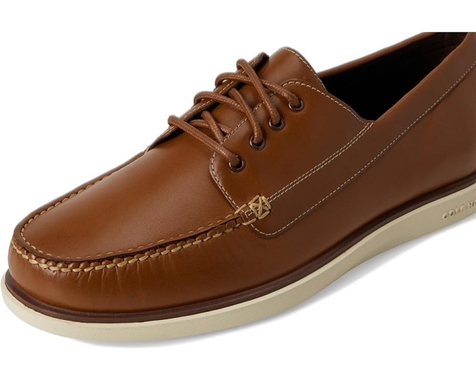 Лоферы Cole Haan Grand 4-Eye с кожаным верхом для формального и повседневного стиля