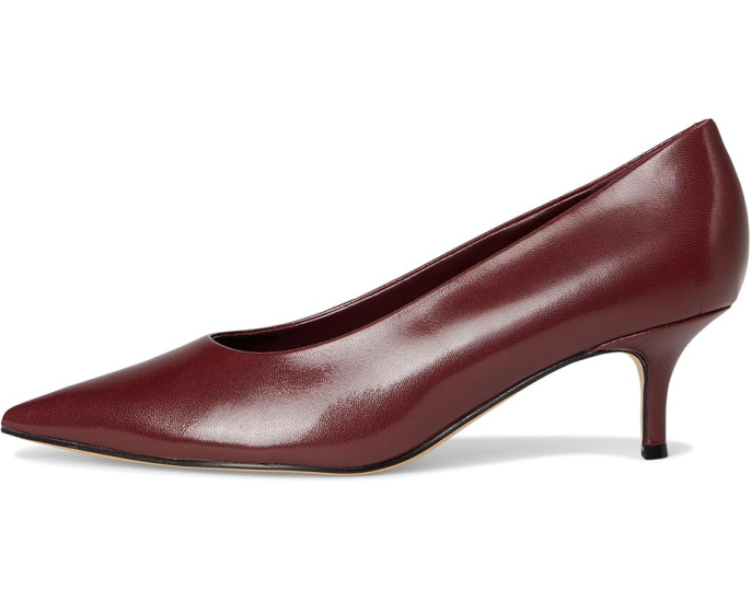 Туфли Calvin Klein Voneta на каблуке kitten heel с острым носком