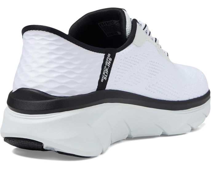 Кроссовки Skechers D'Lux Walker 2.0 Rezinate Hands Free Slip-In с гелевой стелькой Memory Foam