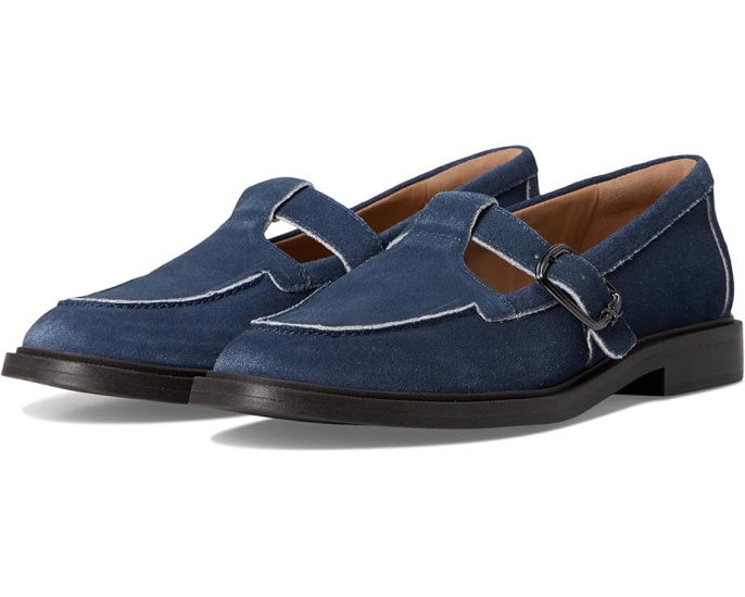 Лоферы Elaina Sam Edelman с Т-образным ремешком и крупной пряжкой