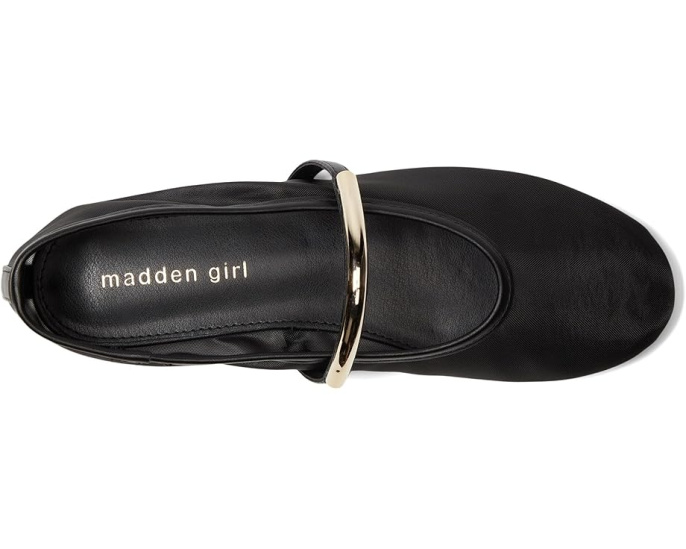 Балетки Blaiine от Madden Girl с сетчатым верхом и ремешком