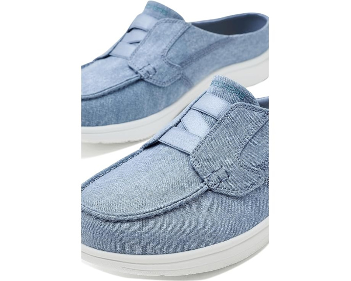 Мокасины Skechers On-The-Go Flex Radiant Boat Mule с шнурками