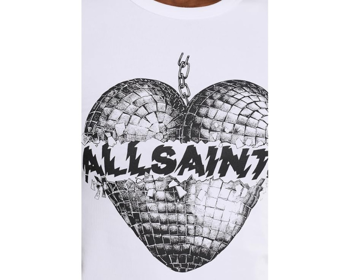 Футболка AllSaints Reflect Stevie Tee с графичным принтом