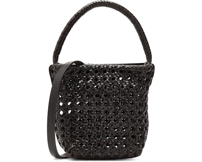 Madewell мини-сумка плетеная из ротанга The Handwoven Cane Mini Bag