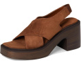 Сабо Cora Platform на платформе с ремешками из замши от Free People