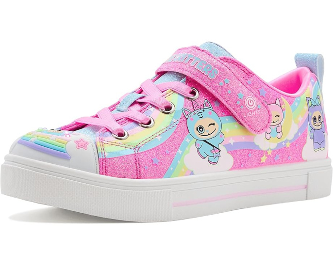 Skechers детские кроссовки Twinkle Sparks с подсветкой