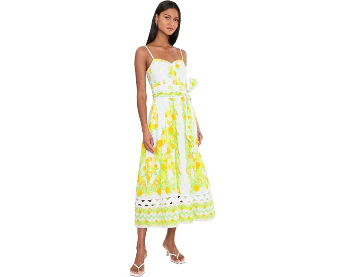 Lilly Pulitzer платье-миди Katina Midi Dress цветочный принт