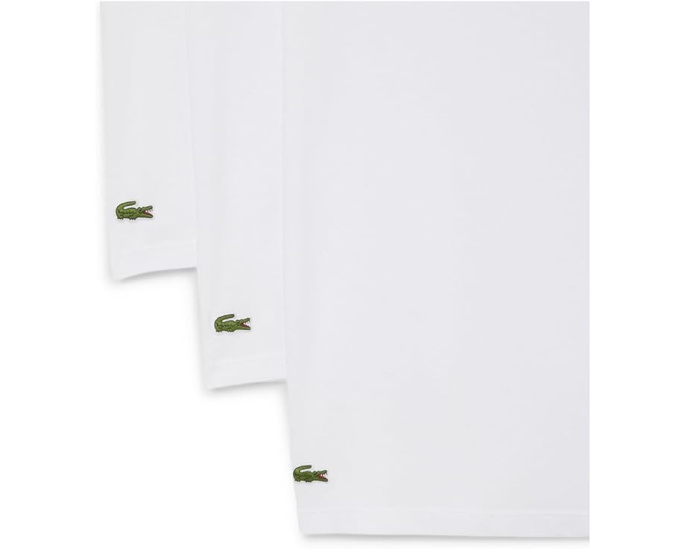 Футболки Lacoste с V-вырезом приталенные 3 штуки